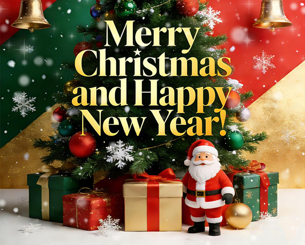 ອວຍພອນວັນພັກ: ສຸກສັນວັນຄຣິສມາສ ແລະສະບາຍດີປີໃໝ່!