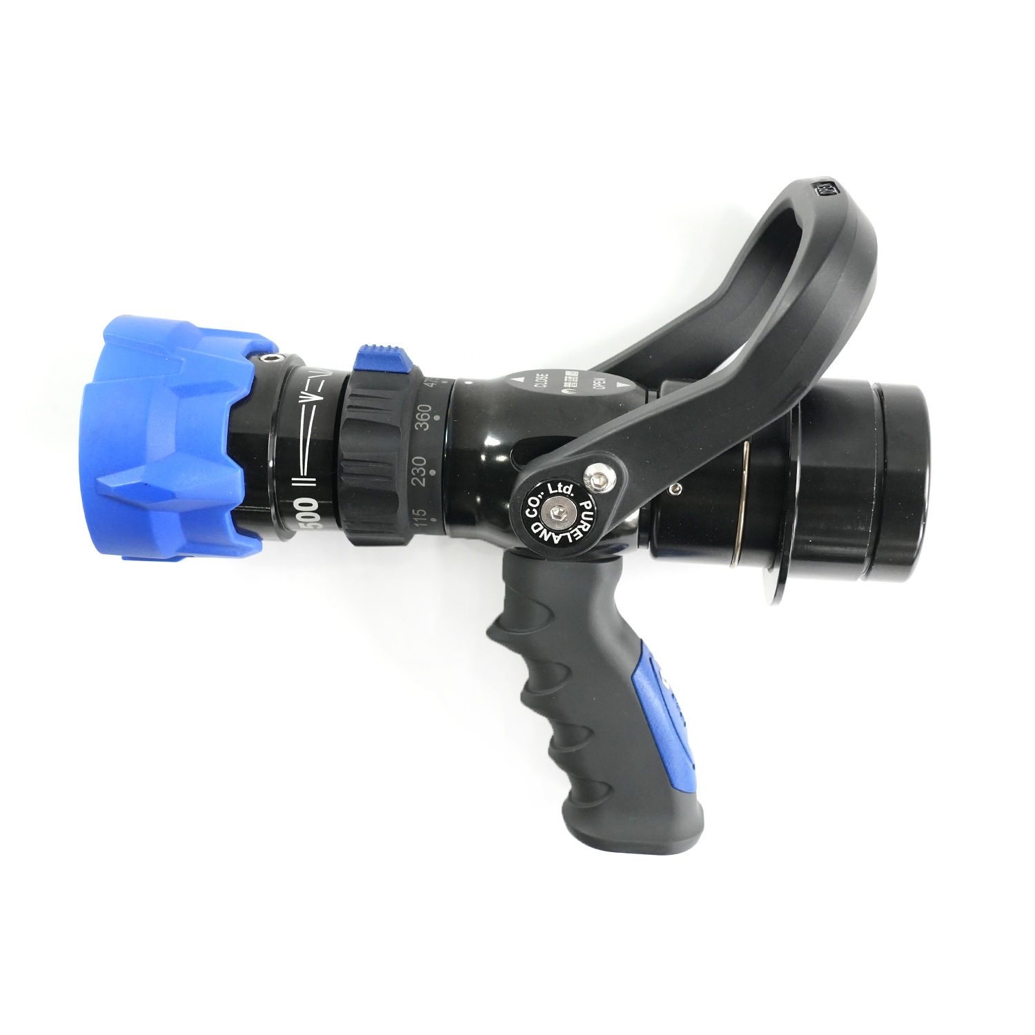FM ຮັບການຮັບຮອງ Nozzle Fire Hose ທີ່ສາມາດປັບໄດ້